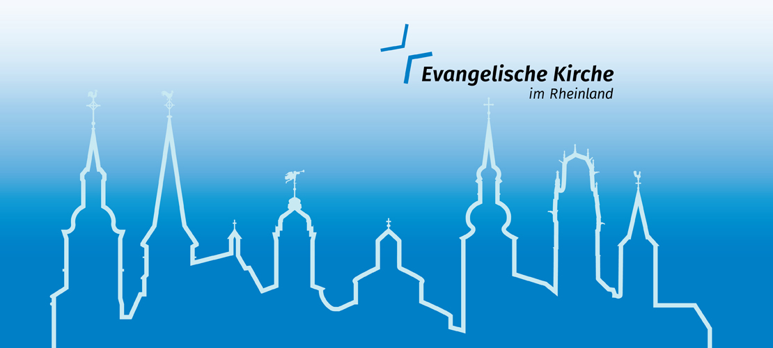 Kirchtürme aus der Evangelischen Kirche im Rheinland